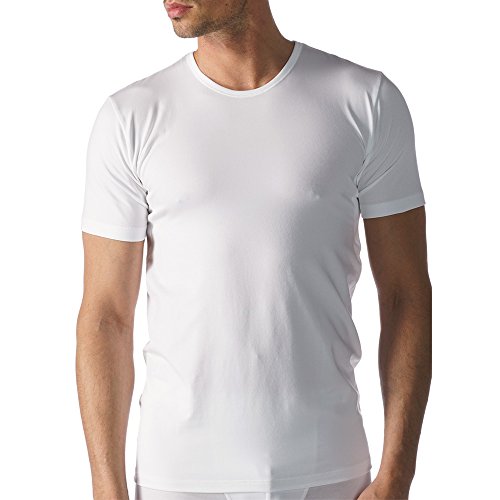 Mey 2er Pack Herren Business-Unterhemden - Dry Cotton Functional - 46082 - Weiß - Größe 6 - Shirt mit Komfortschnitt - Coolmax von Mey