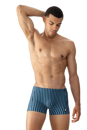 Mey Bade Serie Broader Stripe Herren Bademode Yacht Blue L(L) von Mey