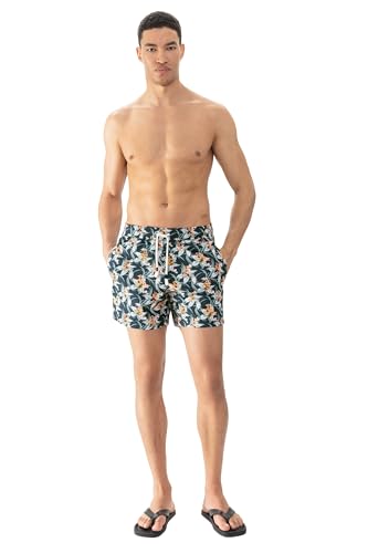 Mey Bade Serie Tropical Bliss Herren Bademode Yacht Blue XXL(XXL) von Mey