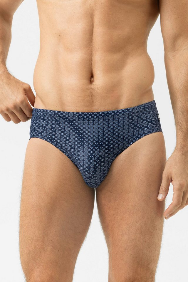 Mey Badeslip Herren Serie Tidal Rings Minimal-Print (1-St) Badepants, Gemustert, Chlorecht, Meerwasser-resistent von Mey