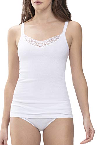Mey Tagwäsche Serie 2000" Damen Tops breiter Träger Weiss M(40) von Mey