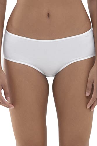 Mey Tagwäsche Serie Cotton Pure Damen Hipster Weiss XXL(46) von Mey