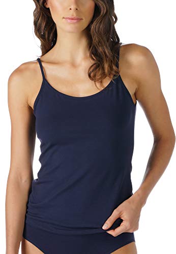 Mey Tagwäsche Serie Cotton Pure Damen Spaghetti Tops Night Blue M(40) von Mey