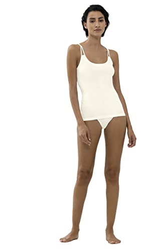 Mey Basics Serie Emotion Damen Spaghetti Tops 55200,Champagner,40 von Mey