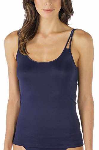 Mey Basics Serie Emotion Damen Spaghetti Tops 55200,Night Blau,44 von Mey