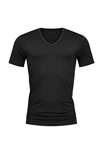 Mey Tagwäsche Serie Dry Cotton Herren Shirt 1/2 Arm Schwarz S(4) von Mey