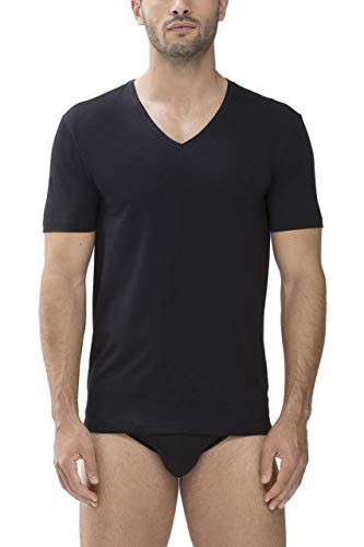 Mey Basics Serie Dry Cotton Herren Shirts 1/2 Arm Schwarz L von Mey