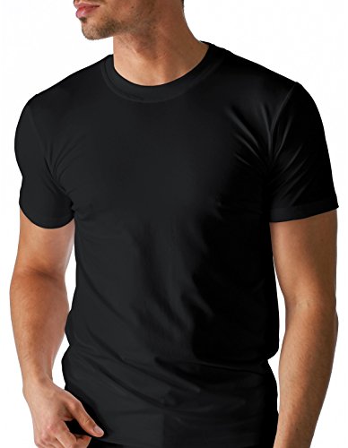 Mey Basics Serie Dry Cotton Herren Shirts 1/2 Arm Schwarz 8-XXL von Mey