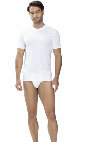 Mey Herren-Unterhemd m. Rundhals, 1/2-Arm Dry Cotton weiß Größe 7 von Mey