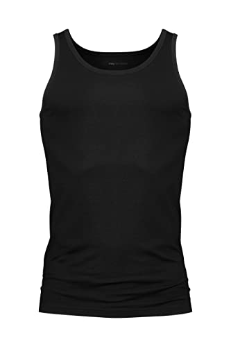 Mey Basics Serie Dry Cotton Herren Shirts ohne Arm Schwarz XL(7) von Mey