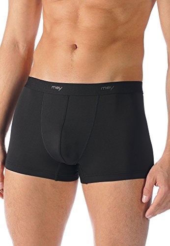 Mey Basics Mey Cool Herren Shorties, schwarz 2-Pack, 4 von Mey