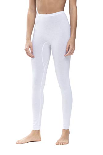 Mey Tagwäsche Serie Noblesse Damen Leggings Weiss 3XL(48) von Mey