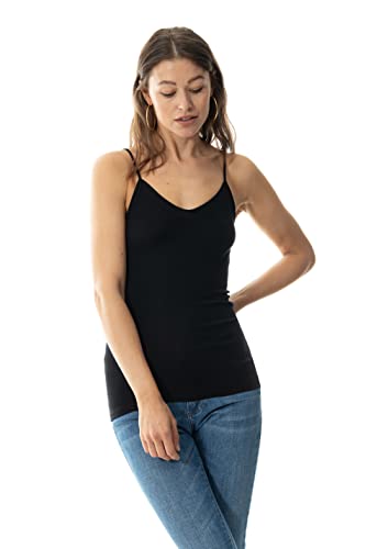 Mey Tagwäsche Serie Noblesse Damen Spaghetti Tops Schwarz L(42) Mey Tagwäsche Serie Noblesse Damen Spaghetti Tops Schwarz L(42) von Mey
