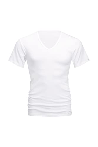 Mey Basics Serie Noblesse Herren Shirts 1/2 Arm Weiß 5-M von Mey