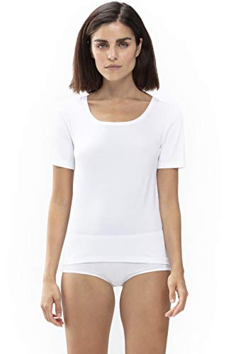 Mey Tagwäsche Serie Superfine Organic Damen Shirts 1/2 Arm Weiss XL(44) von Mey