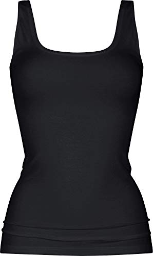 Mey Tagwäsche Serie Superfine Organic Damen Tops breiter Träger Schwarz S(38) von Mey