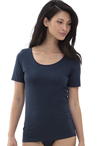 Mey Tagwäsche Serie Cotton Pure Damen Shirts 1/2 Arm Night Blue XS(36) von Mey