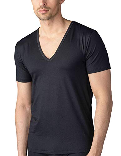 Mey Tagwäsche Serie Dry Cotton Functional Herren Shirts 1/2 Arm Schwarz S(4) von Mey