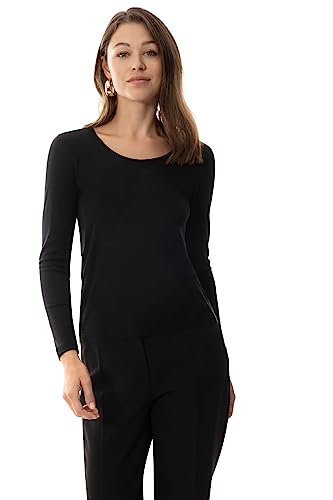 Mey Tagwäsche Serie Exquisite Damen Shirt 1/1 Arm Schwarz 3XL(48) von Mey