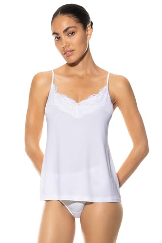 Mey Tagwäsche Serie Grace Damen Spaghetti Tops Weiss M(M) von Mey