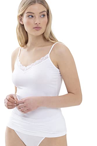 Mey Tagwäsche Serie Luise Damen Spaghetti Tops Weiss S(38) von Mey