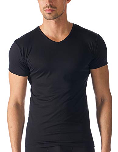 Mey Tagwäsche Serie Software Herren Shirts 1/2 Arm Schwarz XL(7) von Mey