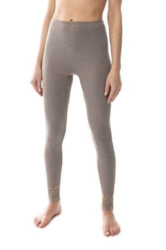 Mey Basics Serie Wool Love Damen Leggings Deep Taupe 38/40(38/40)… von Mey