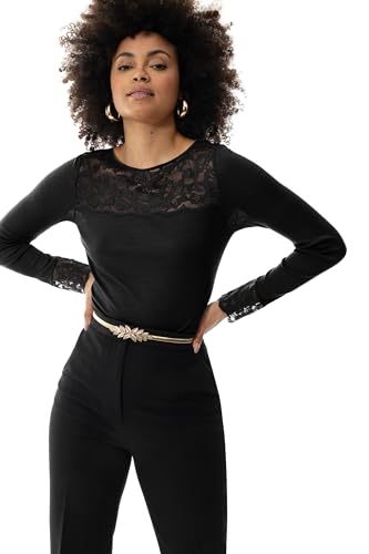 Mey Tagwäsche Serie Wool Love Damen Shirts 1/1 Arm Schwarz XXL-3XL(46/48) von Mey