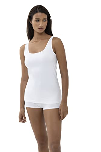 Mey Basics Serie Soft Shape Damen Tops breiter Träger Weiss XL(44) von Mey