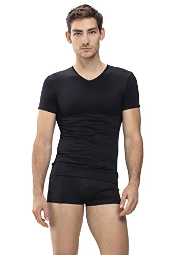 Mey Tagwäsche Serie Software Herren Shirts 1/2 Arm Schwarz L(6) von Mey