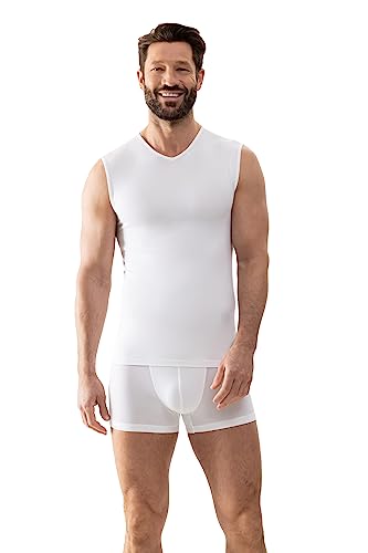 Mey Tagwäsche Serie Software Herren Shirts ohne Arm Weiss L(6) von Mey