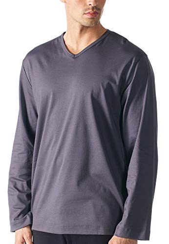 Mey Nachtwäsche Serie Melton Herren Homewear Shirts Soft Grey XXL(56) von Mey
