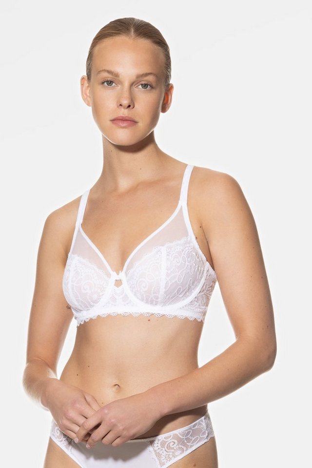 Mey Bügel-BH Damen Serie Amorous Uni mit grafischer Spitze (1-tlg., 1) von Mey