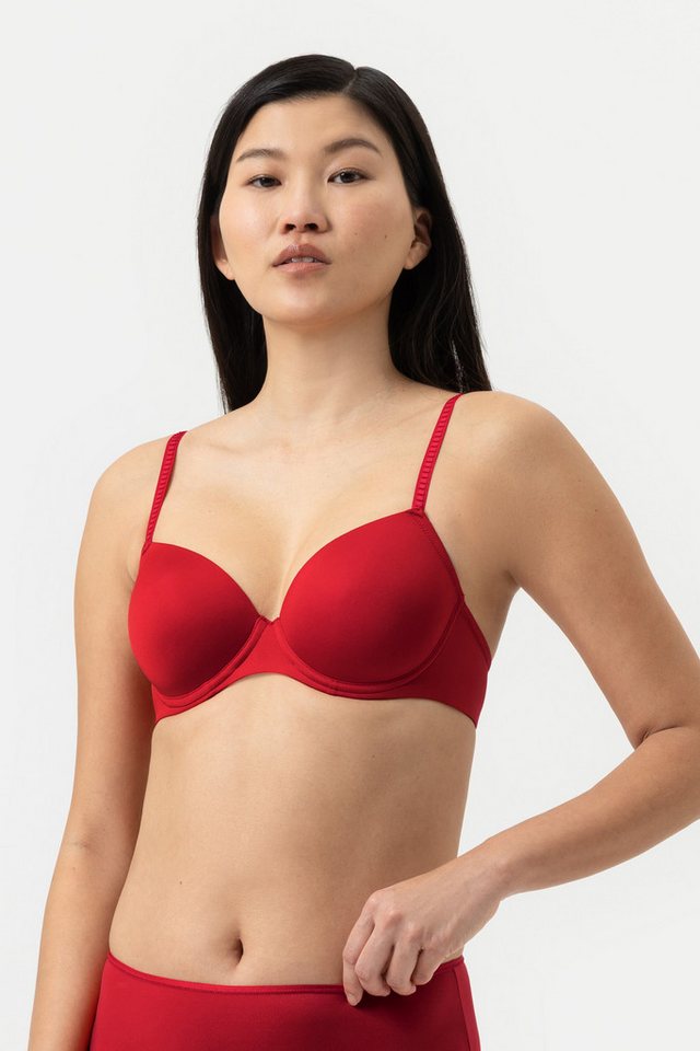 Mey Bügel-BH Damen Serie Joan Uni (1-tlg., 1) Gepolsterte Full Cups, Große Größen, Luxuriöser Glanz von Mey