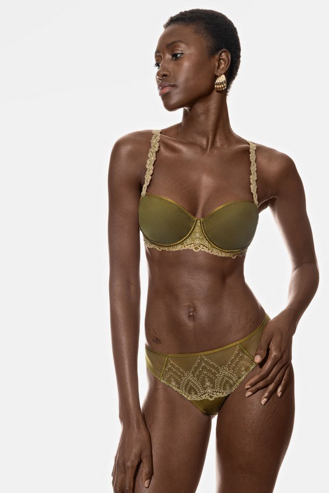 Mey Bügel-BH Damen Serie Mysterious Uni (1-tlg., 1) Bügel-BH aus innovativem 3D-Material, Spitze & Stickerei, atmungsaktiv von Mey