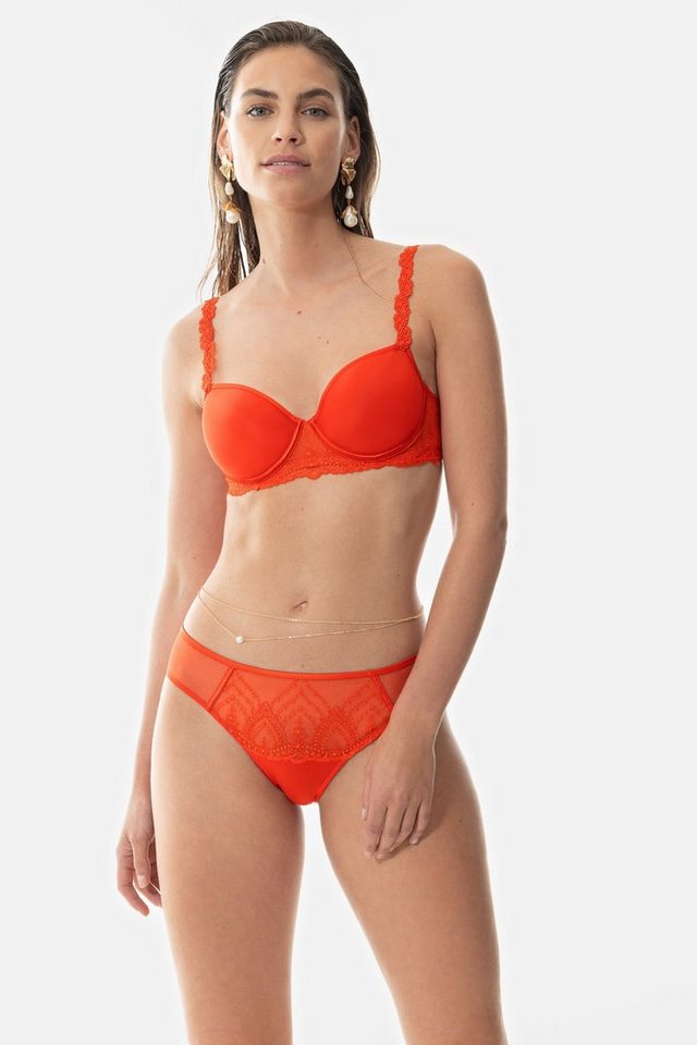 Mey Bügel-BH Damen Serie Mysterious Uni (1-tlg., 1) Bügel-BH aus innovativem 3D-Material, Spitze & Stickerei, atmungsaktiv von Mey