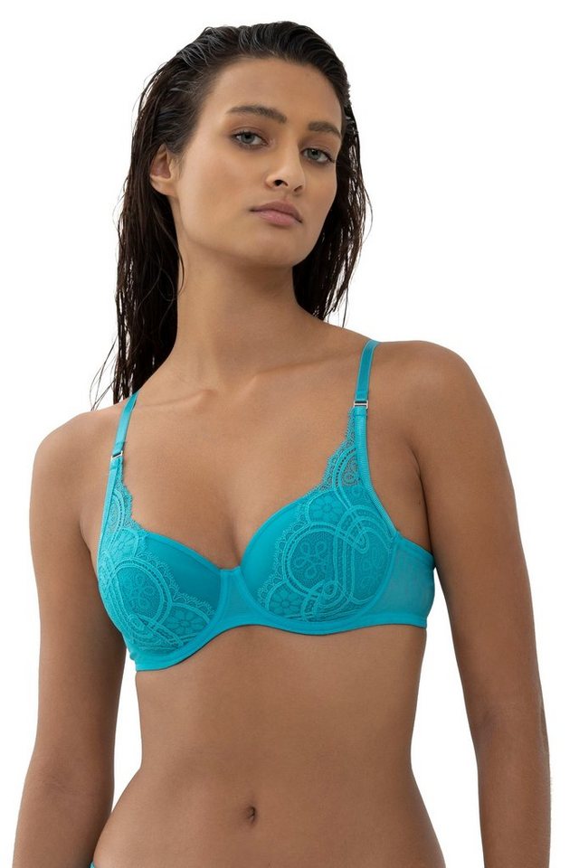 Mey Bügel-BH Mey Spacer BH Halfcup 74518 blue lagoon (1 Stück, 1-tlg., 1 Stück) von Mey