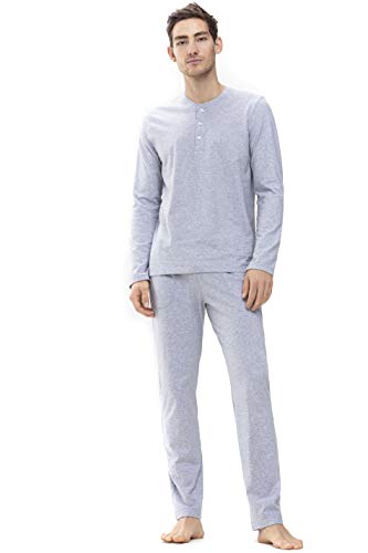Mey Loungewear Serie Dalmore Herren Homewear Hosen Light Grey Melange XXL(XXL) von Mey