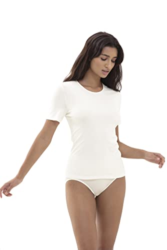 Mey Damen Emotion Halbarm-Shirt, champagner, 42 von Mey