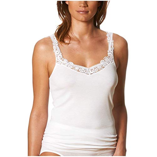 Mey Tagwäsche Serie Noblesse Damen Tops breiter Träger Weiss M(40) von Mey