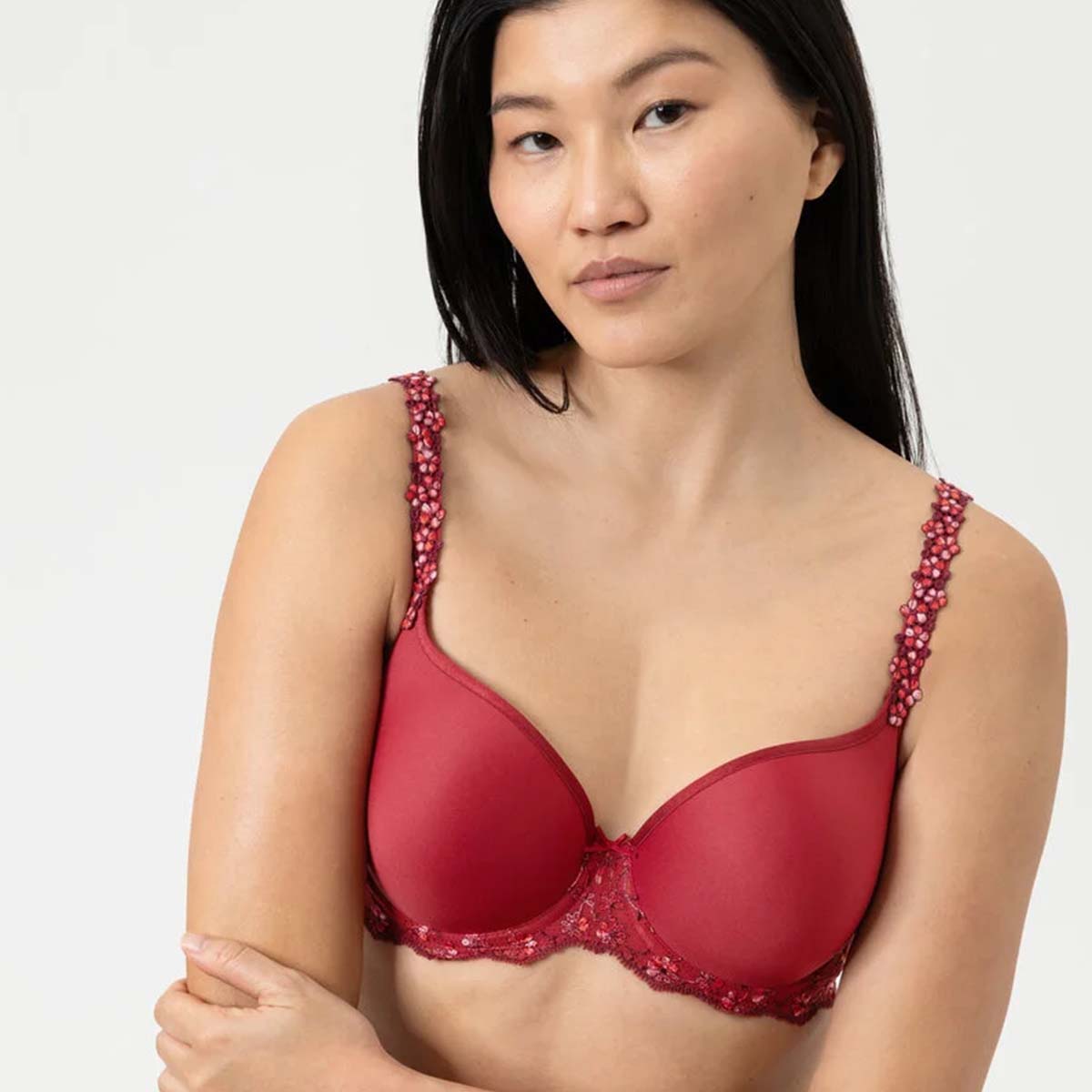 Mey Delightful BH mit Bügel, Rot, Größe: 75E, Damen von Mey
