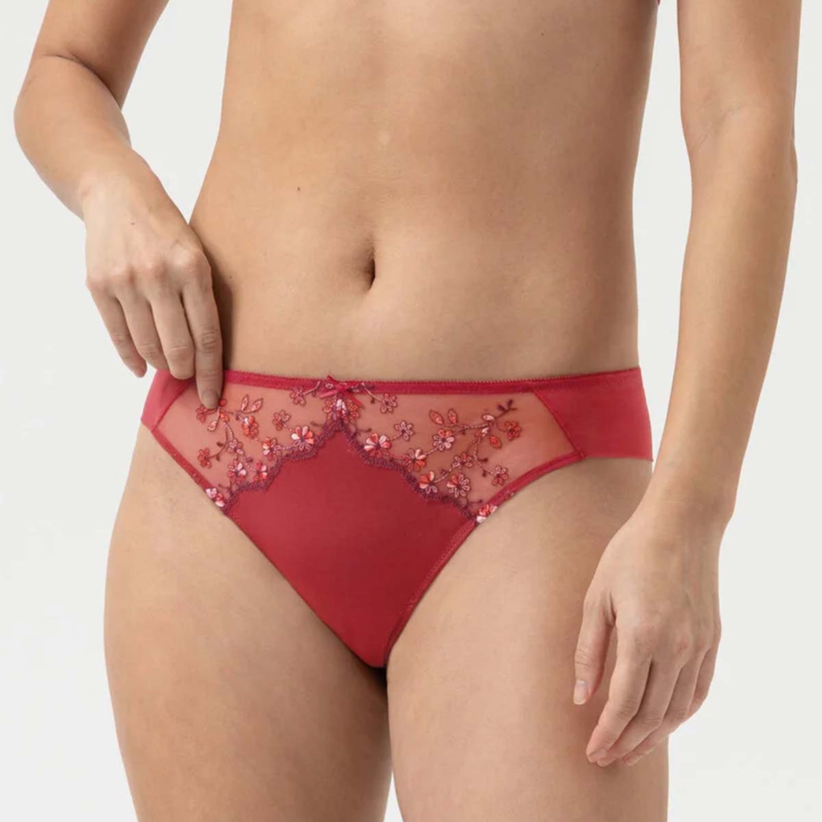 Mey Delightful String, Rot, Größe: 40, Damen von Mey