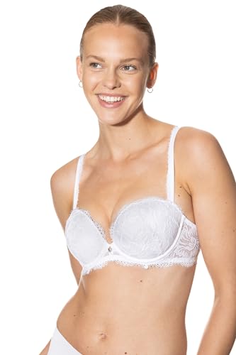 Mey Dessous Serie Amazing Damen Push up-BHS Weiss 85D(85D) von Mey