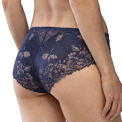 Mey Dessous Serie Luxurious Damen Hipster Night Blue XL(44) von Mey