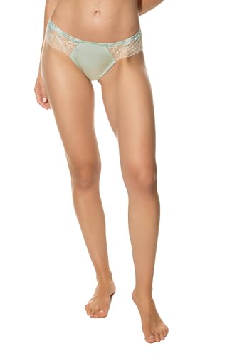 Mey Dessous Serie Luxurious Damen Strings Frozen Mint L(42) von Mey