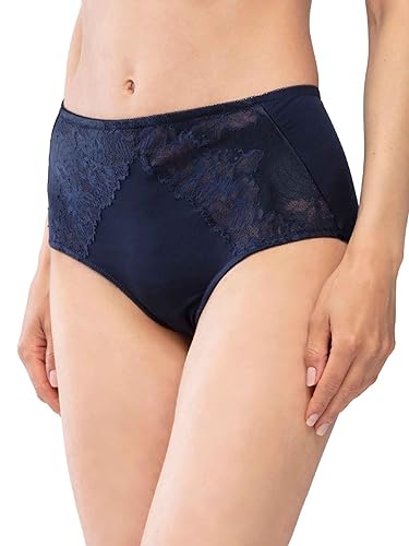 Mey Dessous Serie Luxurious Damen Taillenslips/ - Pants Night Blue 3XL(48) von Mey