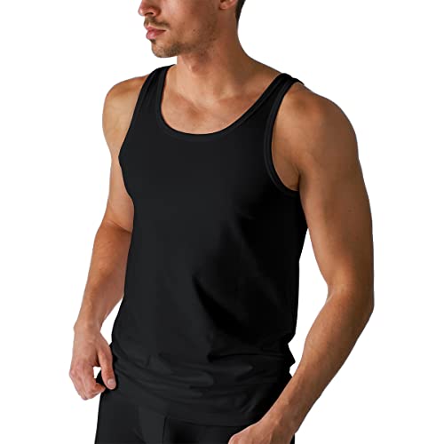 Mey - Dry Cotton 460 - Athletic Shirt - Unterhemd - 2er Pack (4 Schwarz) von Mey