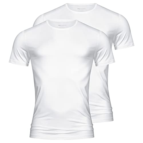 Mey - Dry Cotton - T-Shirt - 2er-Pack (7 Weiß) von Mey