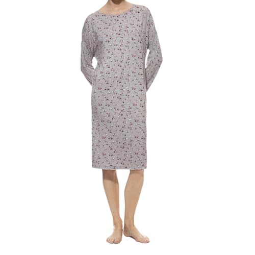 Mey - Fairytale - Nachthemd (42 Hellgrau Melange) von Mey