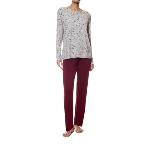 Mey - Fairytale Rose - Schlafanzug (44 Hellgrau Melange) von Mey